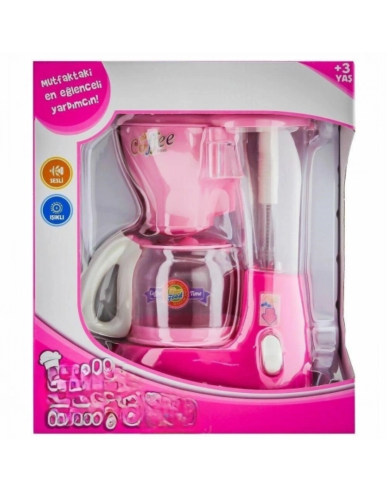 YH129-2 OYUNCAK MİNİ KAHVE MAKİNASI PİLLİ