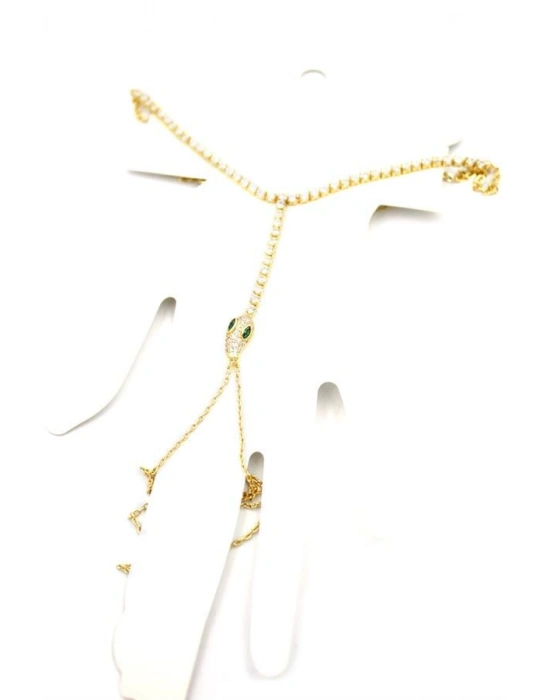 Yılan Ayak Şahmeran - Altın