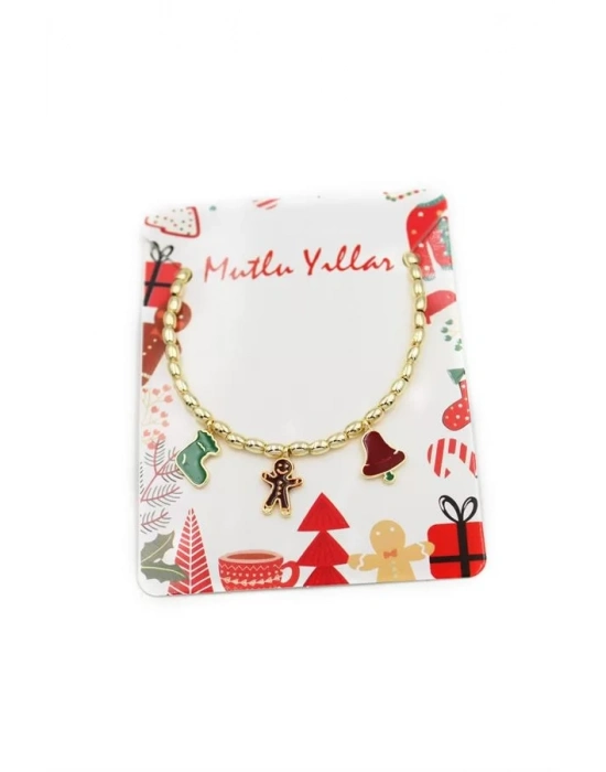 Yılbaşı Bileklik - Altın