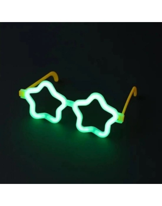 Yıldız Glow Partisi Gözlüğü 12 Adet