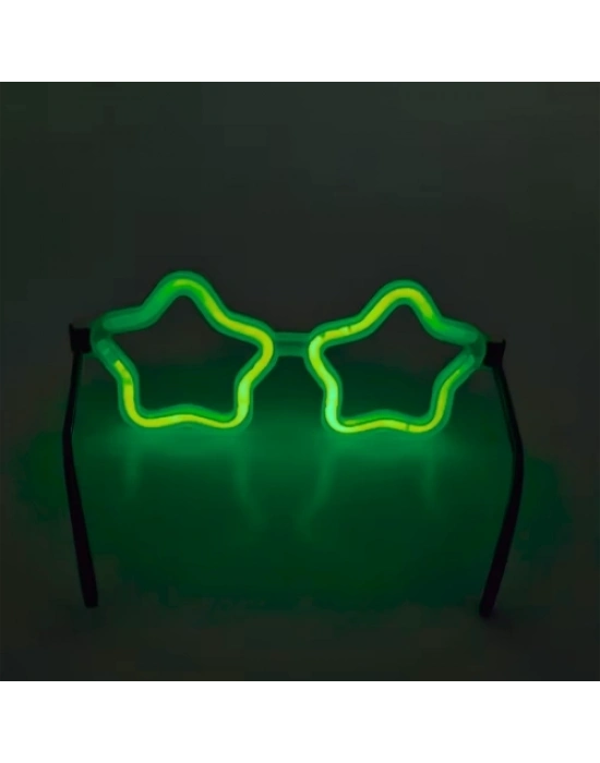 Yıldız Glow Partisi Gözlüğü 12 Adet