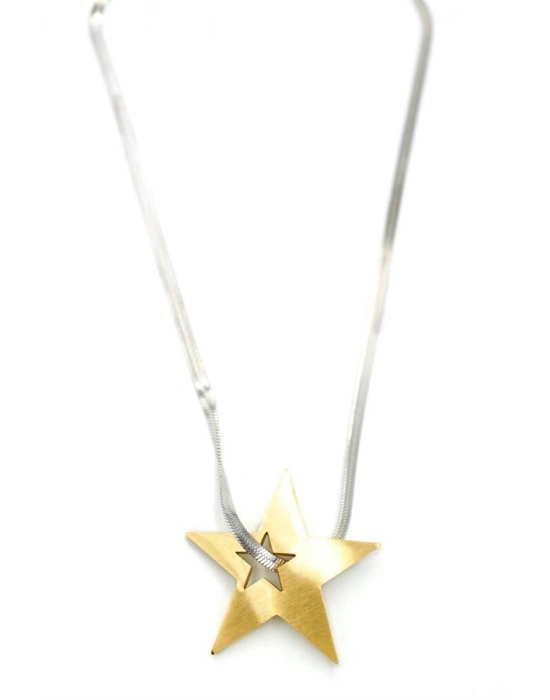 Yıldız Kolye - Altın