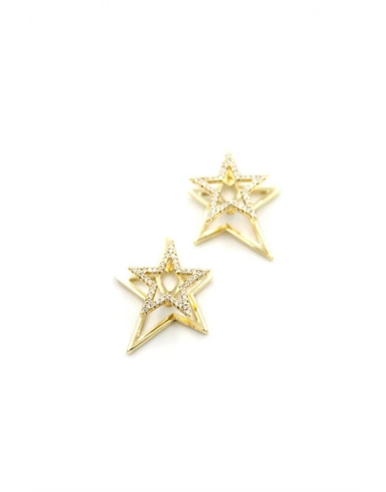 Yıldız Küpe - 14K Altın