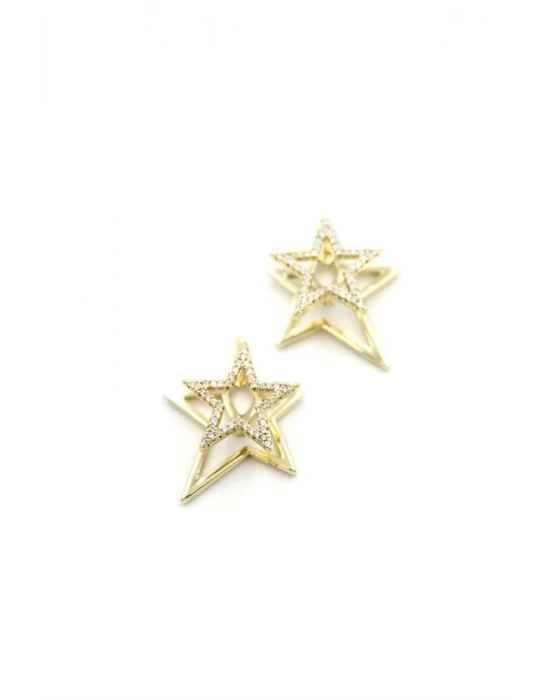 Yıldız Küpe - 14K Altın