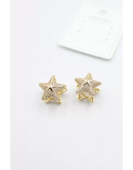 Yıldız Küpe - Altın