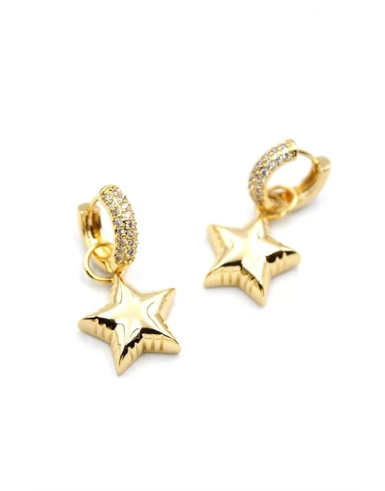 Yıldız Küpe - Altın