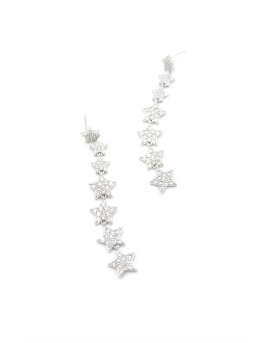 Yıldız Küpe - Gümüş