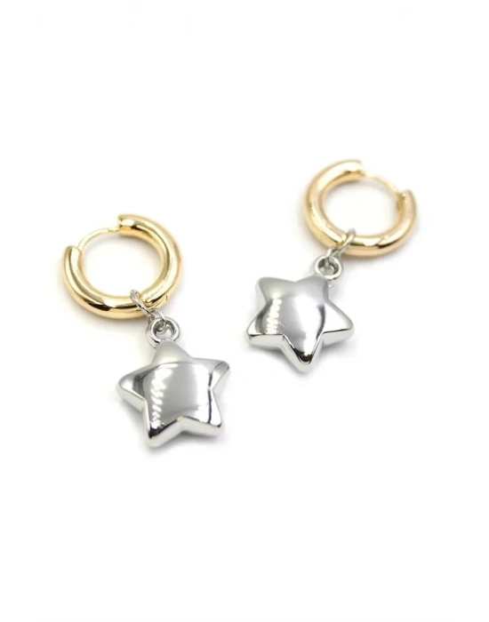 Yıldız Küpe - Gümüş