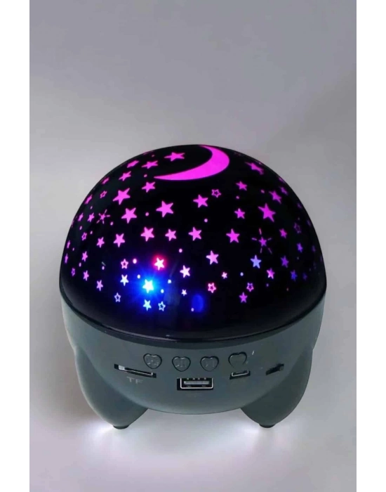 ® Yıldız Yansıtmalı Projeksiyon Gece Lambası Şarjlı Taşınabilir