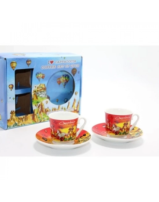 Yöresel İkili Fincan Seti Model 1
