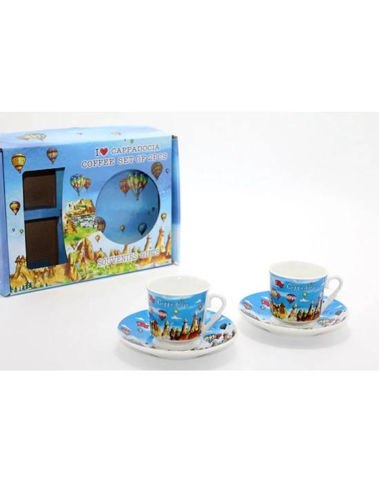 Yöresel İkili Fincan Seti Model 4