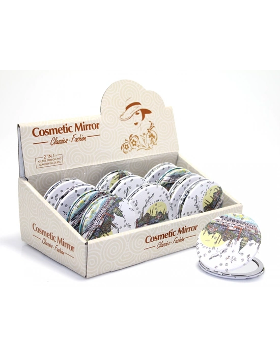 Yöresel Taşlı El Aynası Model 2