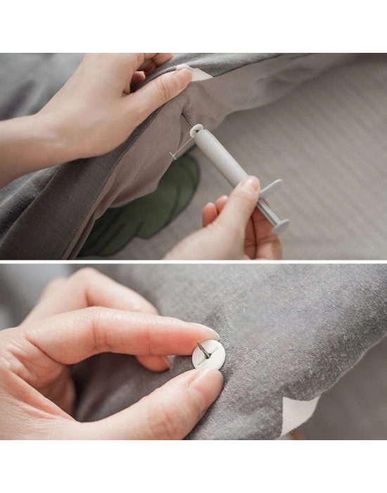 ®  Yorgan Kılıfı Ve Çarşaf Tutucu Sabitleyici Düğme Kiti