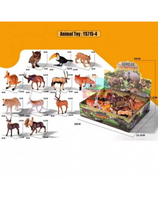 ® YS715-4 STAND.16 LI VAHŞİ HAYVANLAR SERİSİ -ZRV