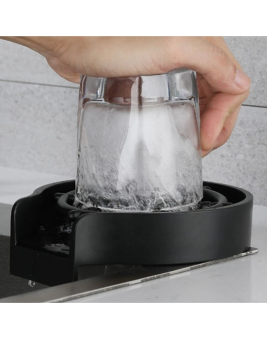 ®  Yüksek Basınçlı Otomatik Bardak Yıkama Aparatı Mutfak Lavaboları İçin Hızlı Kupa Durulayıcı