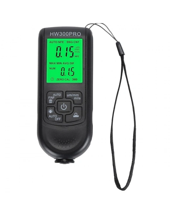 ®  Yüksek Hassasiyetli Dijital Boya Kalınlık Ölçer – Araç Kaporta ve Endüstriyel Yüzeyler için Yüzey Ölçüm Cihazı