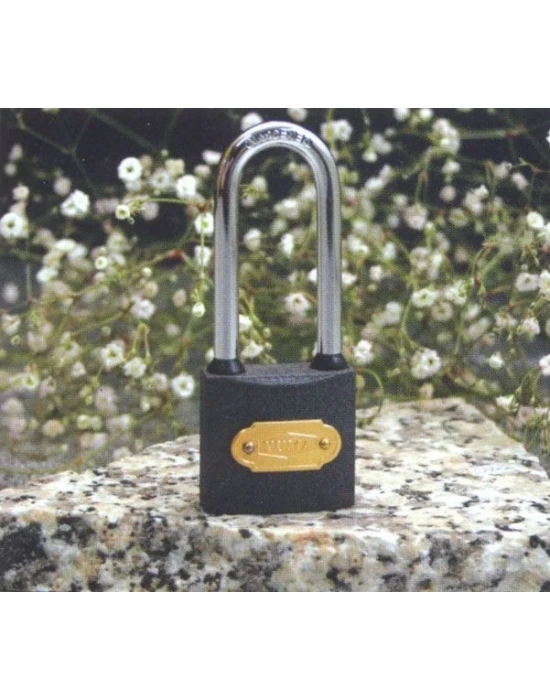 Yuma Gri Döküm Uzun Kancalı Asma Kilit 32mm