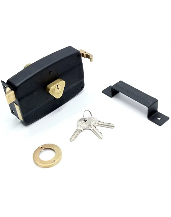 Yuma Oval Tirajlı Kilit - Karşılıklı Dış Kapı Kilidi