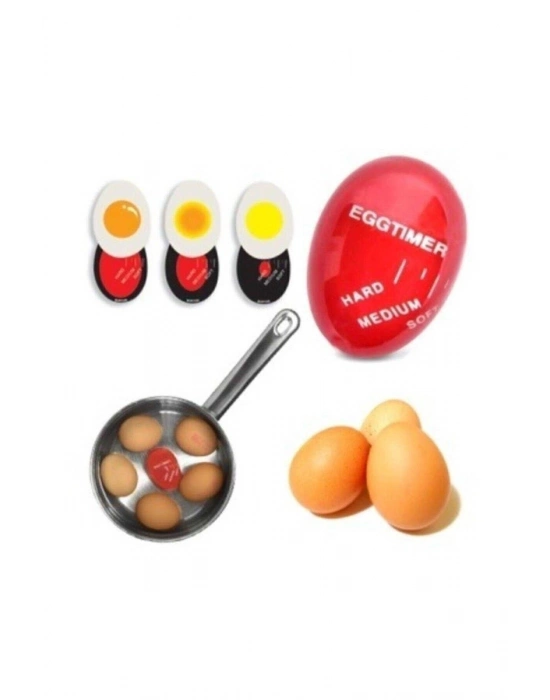 Yumurta Haşlama Zamanlayıcısı Dublör Yumurta Egg Timer