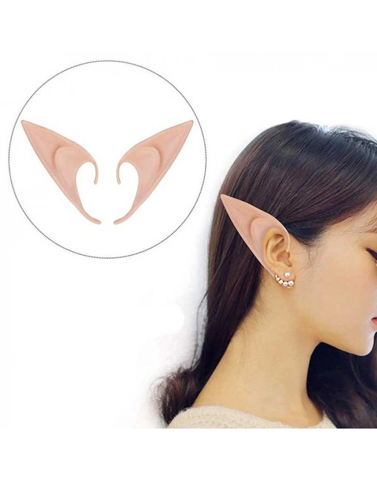 Yumuşak Malzemeden İmal Lateks Elf Kulağı 1 Çift