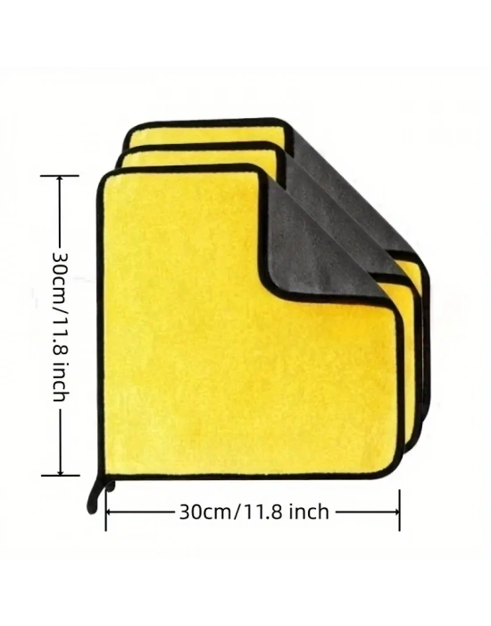Yünlü Hassas Araba Yıkama Ve Temizlik Bezi