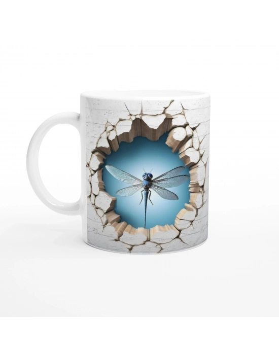 Yusufçuk Kanatları Baskılı Kupa Bardak