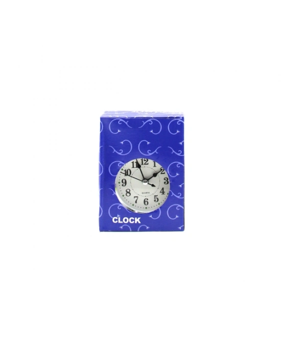 Yuvarlak Eskitme Metal Çalar Saat