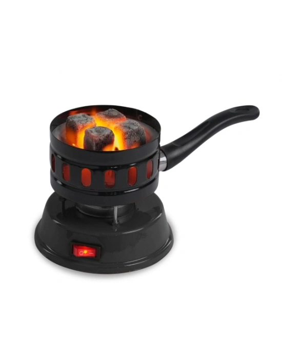 Yuvarlak Galvaniz Elektrikli Nargile Köz Ocağı