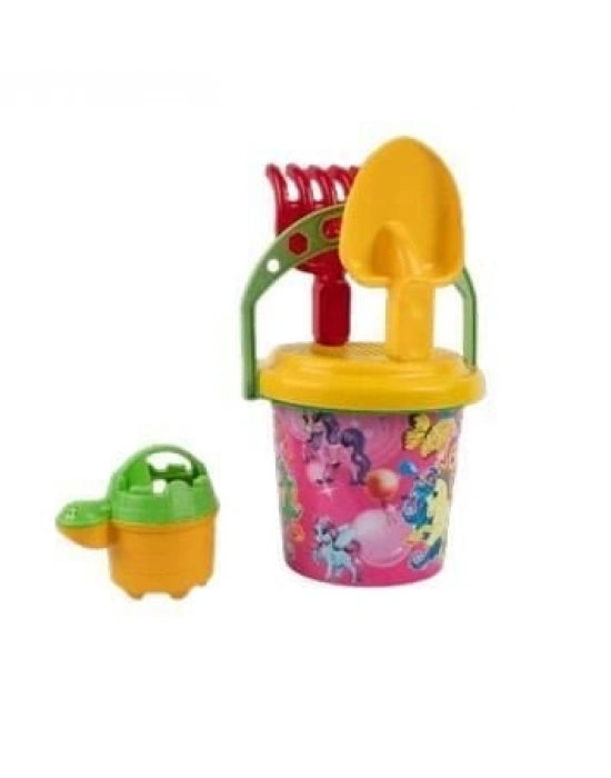 Yuvarlak Küçük Kova Plaj Seti - 2050