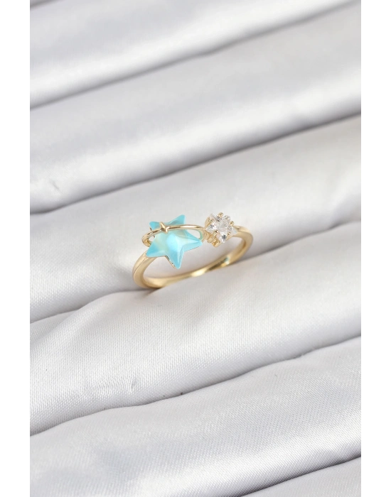 Yuvarlak Taşlı El Aynası Kalın