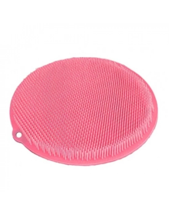 Yuvarlak Vantuzlu Banyo Sırt Kese Matı 26 cm