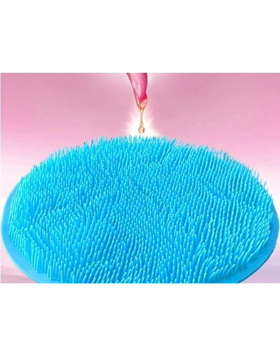 ® Yuvarlak Vantuzlu Banyo Sırt Kese Matı 26 cm