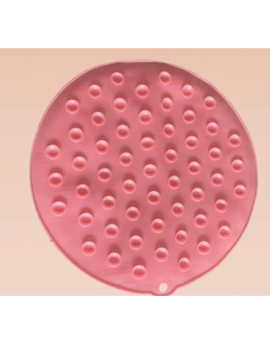 ® Yuvarlak Vantuzlu Banyo Sırt Kese Matı 26 cm