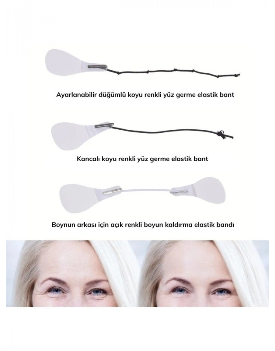 Yüz Yogası Gerdirme Bandı 40 Adet