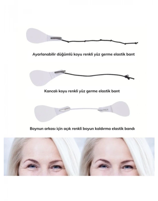 Yüz Yogası Gerdirme Bandı 40 Adet