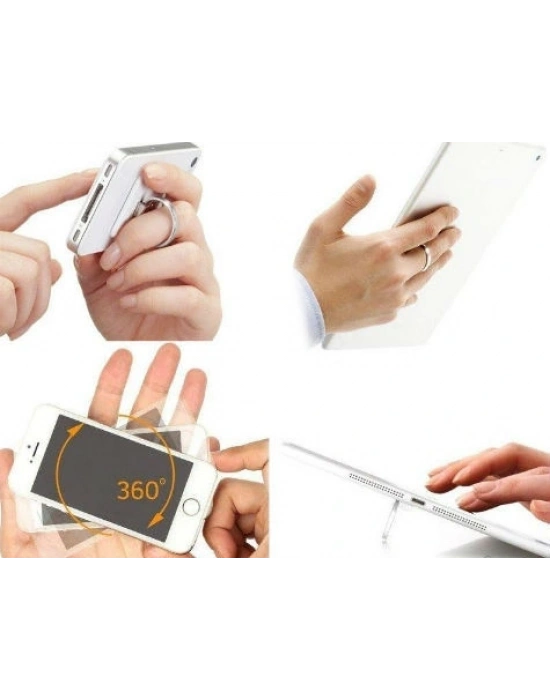 Yüzük Tasarım Telefon Tablet Tutucu Selfie Yüzüğü