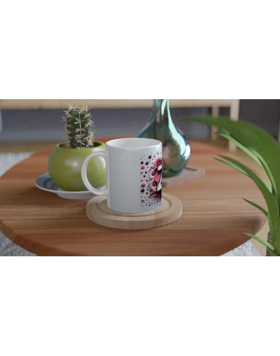 Z Harfi Dekoratif Kupa Bardak