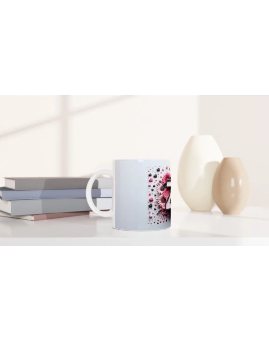 Z Harfi Dekoratif Kupa Bardak