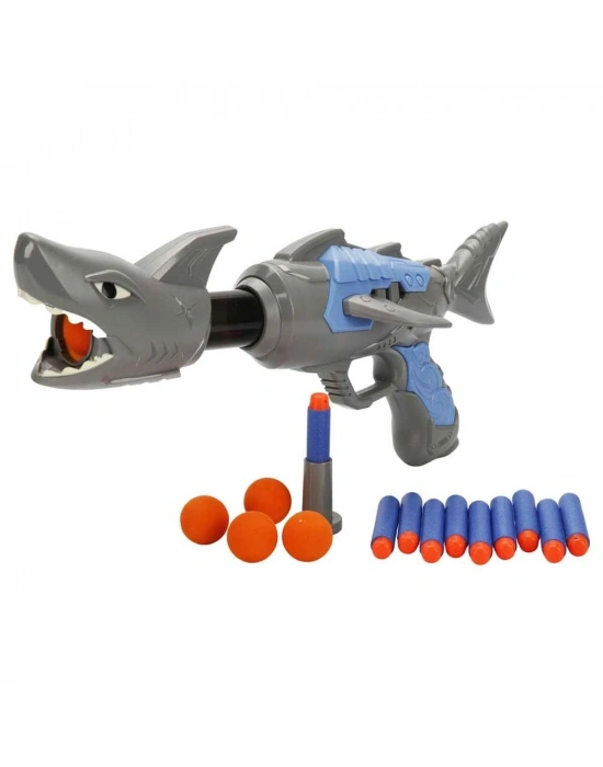 ® ZAP SİLAH SÜNGER TOP ATAN SHARK 2İN 10TOP