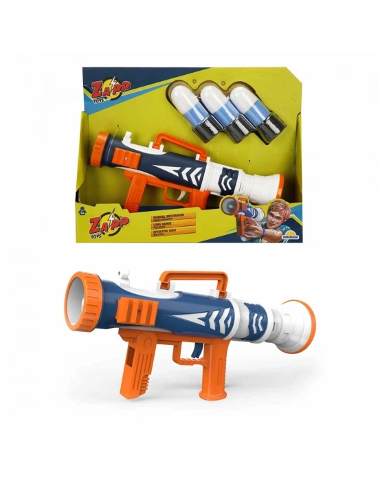 ® Zapp Toys Victory 3 Mermili Sünger Dart Atan Silah 25 cm