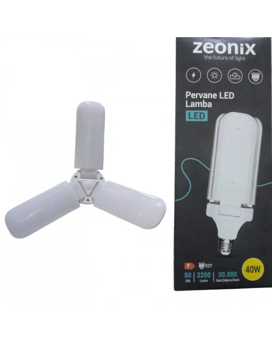Zeonix 40w 3 Kanatlı Pervane Ampul