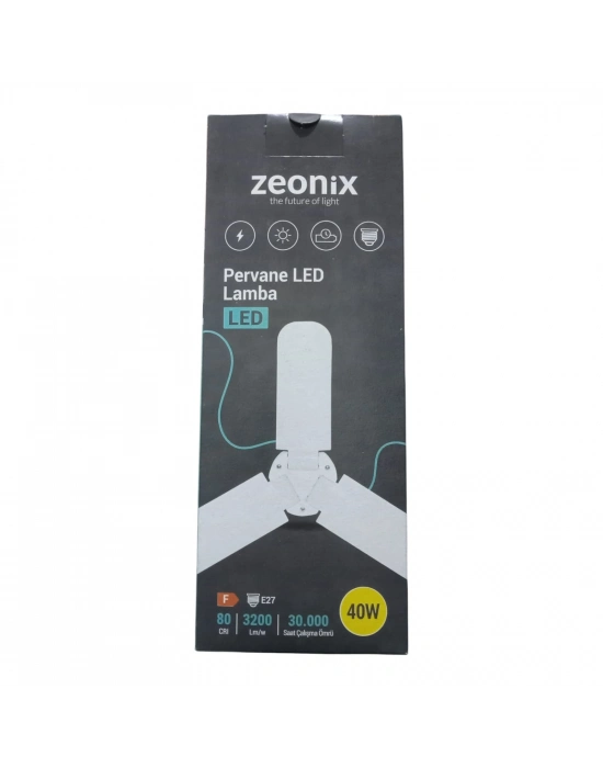 Zeonix 40w 3 Kanatlı Pervane Ampul