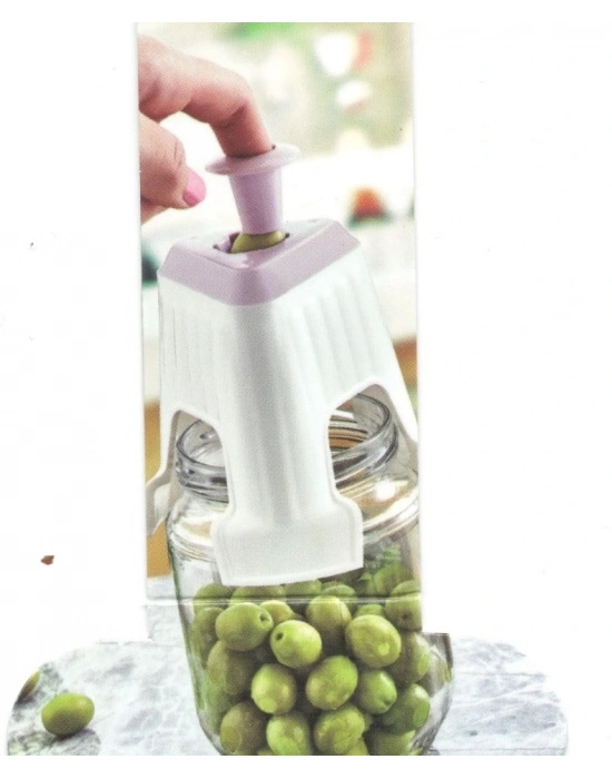 Zeytin Çizme Aparatı - Kesme Makinesi - Parmaklık Hediyeli