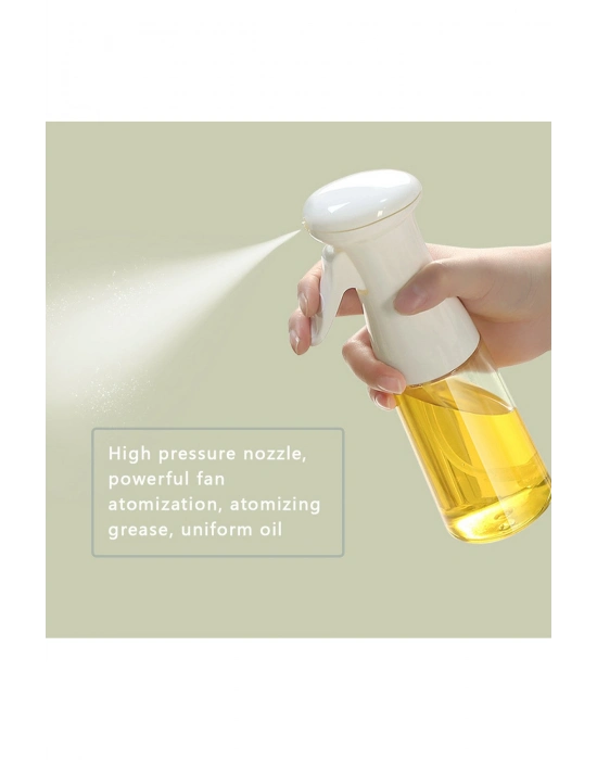 Zeytinyağı Limon Cam Sprey Şişesi Cam Yağ Püskürtücü Yağdanlık Airfryer Tasarruf 200 ml