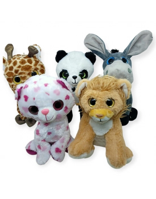 ZH78721 - PELUŞ HAYVANLAR 25 CM 5 MODEL