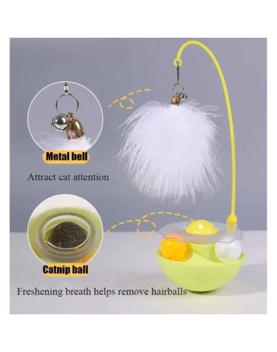 Zilli Kedi Otlu Hacıyatmaz Oyuncağı