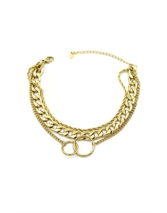 Zincir Bileklik - Altın