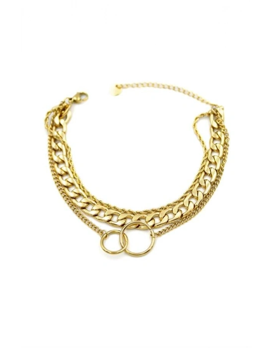 Zincir Bileklik - Altın