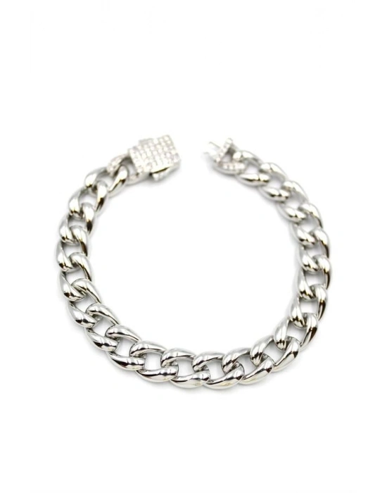 Zincir Gurmet Bileklik - Gümüş