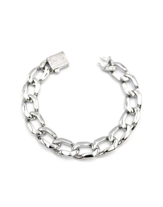 Zincir Gurmet Bileklik - Gümüş